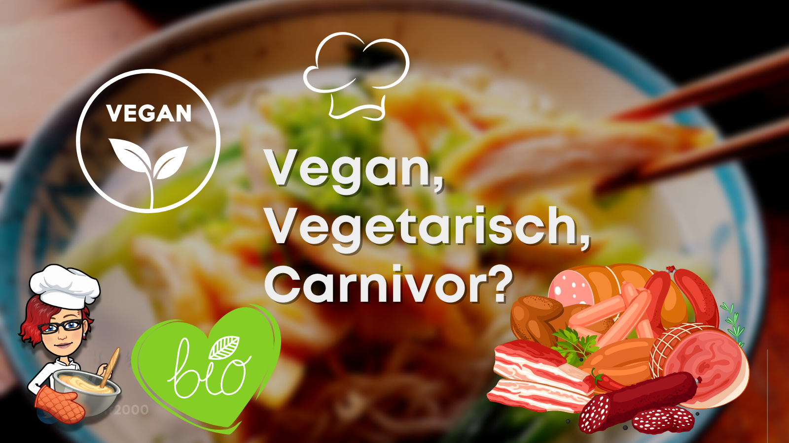Vegan, vegetarisch oder Carnivor - Ernährung