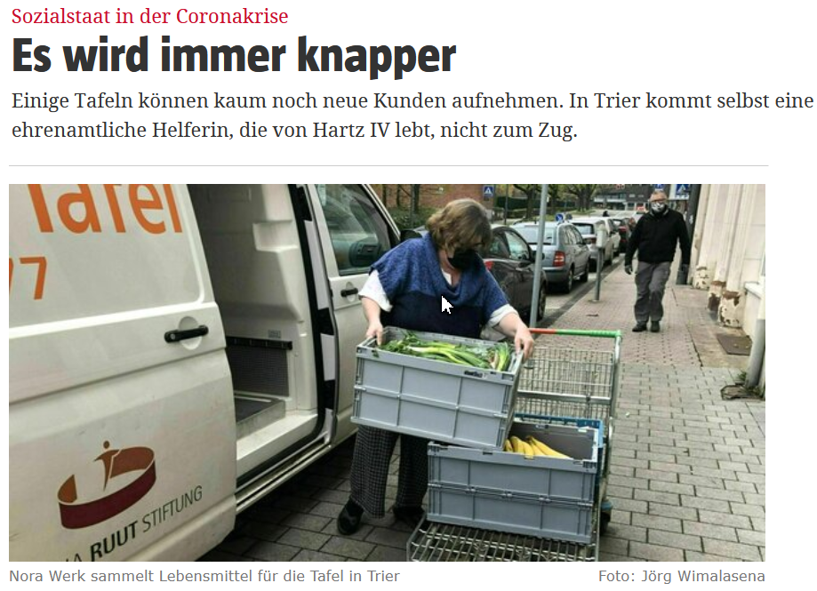 Sozialstaat in der Coronakrise Warum gibt es #PinfsKochstudio?