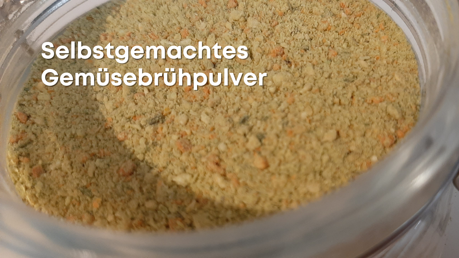 Gemüsebrühpulver Selbst gemachtes Gemüsebrühpulver oder Veggiewürze