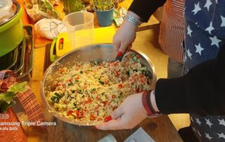 Tabule ´im Familienkochkurs - Fit Food für Kita, Schule und Arbeit